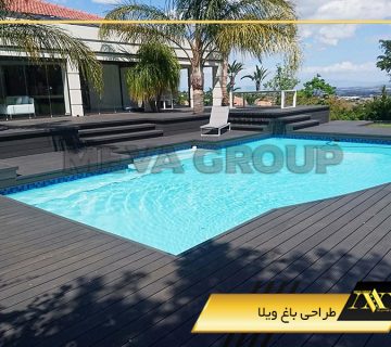 طراحی باغ ویلا