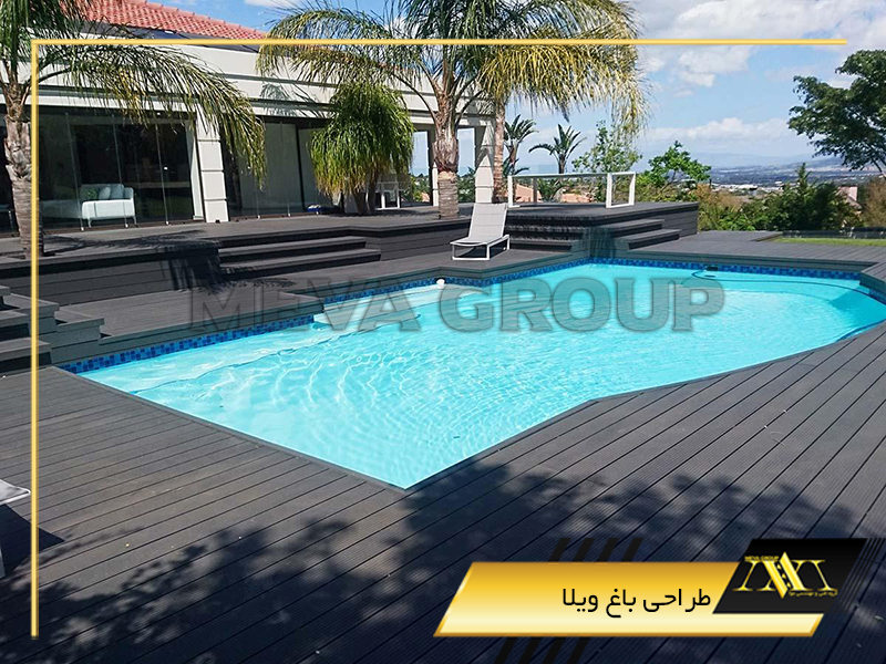 طراحی باغ ویلا