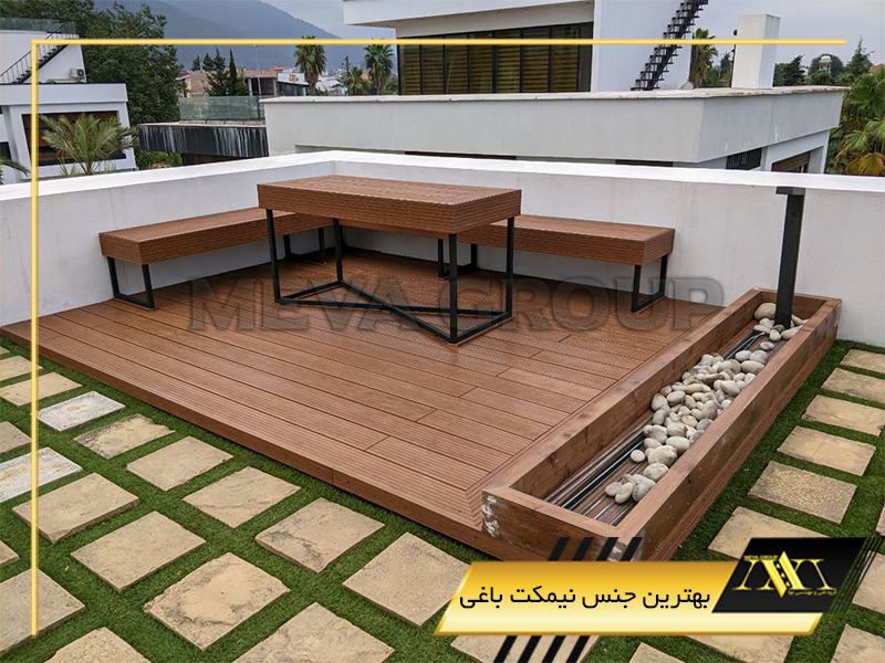 بهترین جنس نیمکت باغی